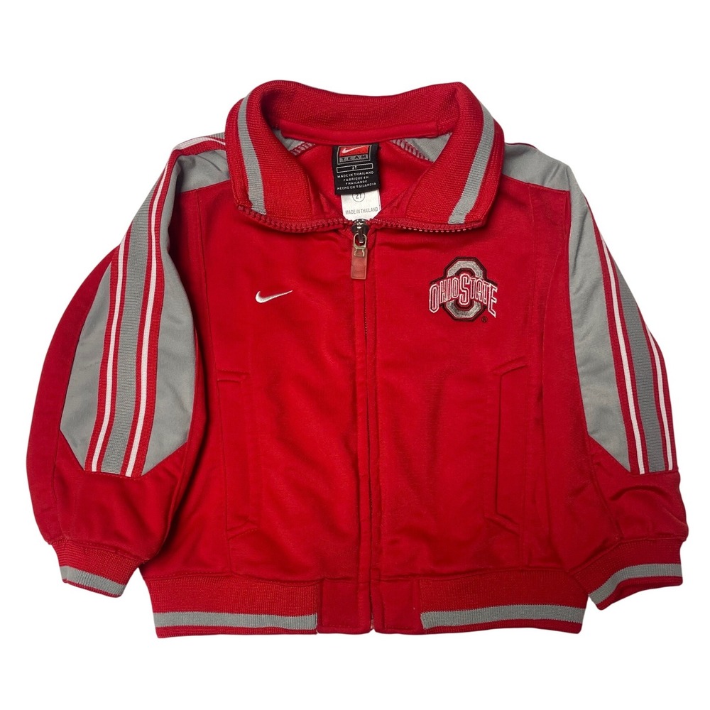 Nike Ohio‎ State Buckeyes Embroidered Track Jacket Boys 2T